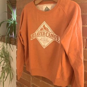 Roots Beaver Canoe Vintage Sweater